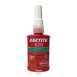 LOCTITE 620 - 50ml (high temperature (up to 230°C), anaerobic, high strength green adhesive for fastening coaxial, metal assemblies) (IDH.246662)