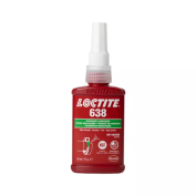 LOCTITE 638 - 50ml (anaerobic, high strength green adhesive for fastening coaxial, metal assemblies)