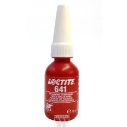 LOCTITE 641 - 10ml (anaerobic, medium strength yellow adhesive for fastening coaxial, metal assemblies) (IDH.267442)