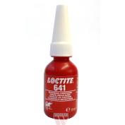 LOCTITE 641 - 10ml (anaerobic, medium strength yellow adhesive for fastening coaxial, metal assemblies)