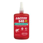 LOCTITE 648 - 250ml (anaerobic, high strength green retaining compound for cylindrical assemblies)