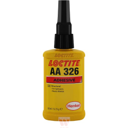 Loctite AA 326 - 50 ml (yellow acrylic adhesive, up to 120 °C) (IDH.246467)