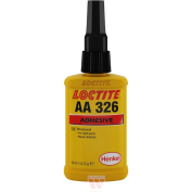 Loctite AA 326 - 50 ml (yellow acrylic adhesive, up to 120 °C)