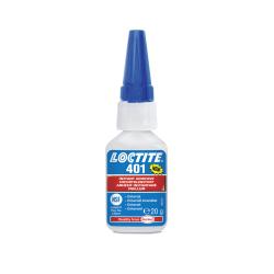 LOCTITE 401 - 20g (universal cyanoacrylate (instant) adhesive, colorless/transparent) (IDH.1924111) LOCTITE 401 - 20g (universal cyanoacrylate (instant) adhesive, colorless/transparent) (IDH.1924111)
