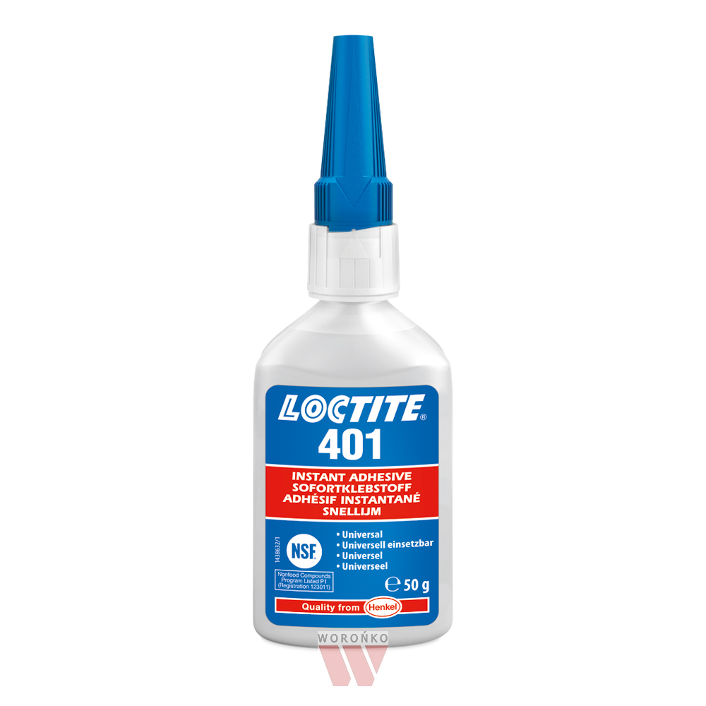Loctite 401 50g universal cyanoacrylate (instant) adhesive
