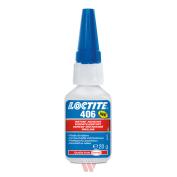 LOCTITE 406 - 20g (cyanoacrylate adhesive (instant) dedicated to plastics and rubber, colorless/transparent)