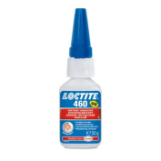 LOCTITE 460 - 20g (cyanoacrylate adhesive (instant), colorless/transparent, low odor, low blooming)