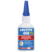 LOCTITE 460 - 50g (cyanoacrylate adhesive (instant), colorless/transparent, low odor, low blooming)