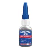 LOCTITE 480 - 20g (cyanoacrylate adhesive (instant), reinforced, black)