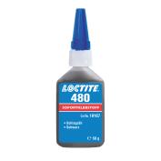 LOCTITE 480 - 50g (cyanoacrylate adhesive (instant), reinforced, black)