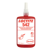 LOCTITE 542 - 250ml (anaerobic, brown, medium strength thread sealant)