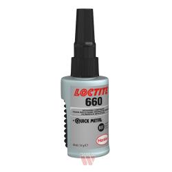 LOCTITE 660 - 50ml (anaerobic, high strength silver adhesive for fastening coaxial, metal assemblies) (IDH.246683)