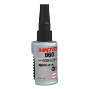 LOCTITE 660 - 50ml (anaerobic, high strength silver retaining compound for cylindrical assemblies)