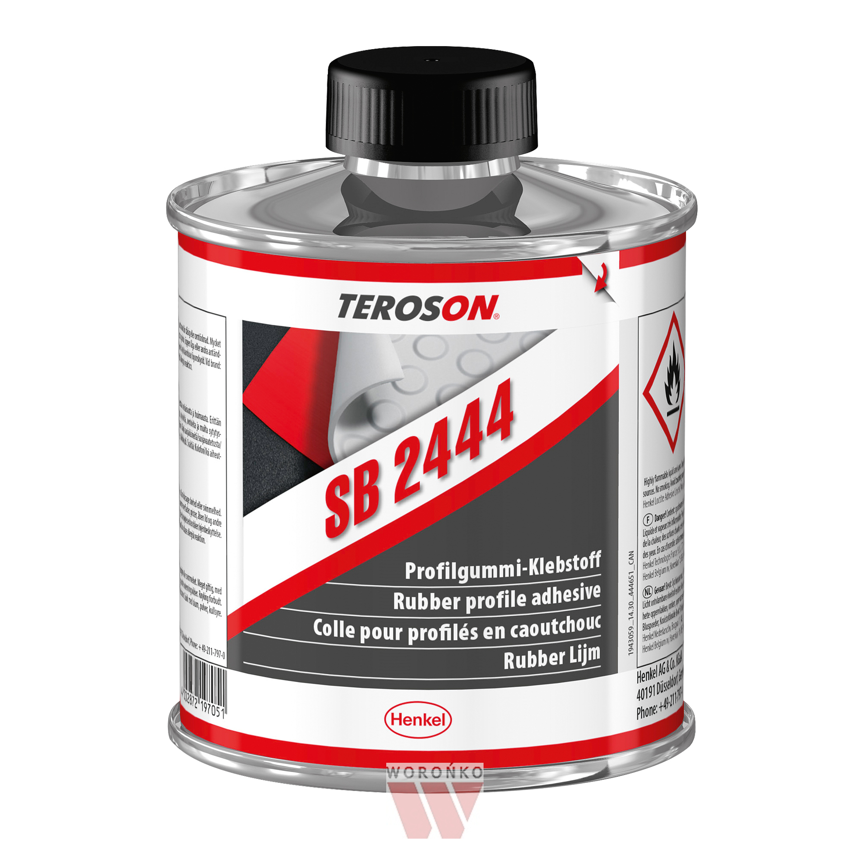 Teroson SB 2444-340g (solvent based contact adhesive, 90 °C 