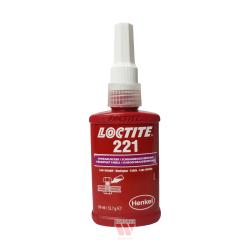 LOCTITE 221 - 50ml (anaerobic, purple, low strength threadlocker) (IDH.135331)