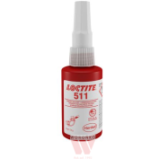 LOCTITE 511 - 50ml (anaerobic, white/smoky white, low strength thread sealant)