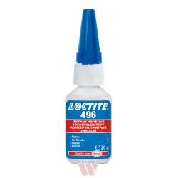 LOCTITE 496 - 20g (cyanoacrylate (instant) adhesive for metals, colorless/transp (IDH.1924243)