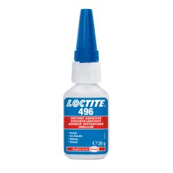 LOCTITE 496 - 20g (cyanoacrylate (instant) adhesive for metals, colorless/transp (IDH.1924243)