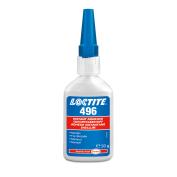 LOCTITE 496 - 50g (cyanoacrylate (instant) adhesive, for metals, colorless/transparent)