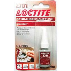 LOCTITE 2701 - 5ml blister (anaerobic, green, high strength threadlocker) (IDH.195911)