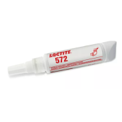 LOCTITE 572 - 250ml (anaerobic, white/smoky white, medium strength thread sealant)