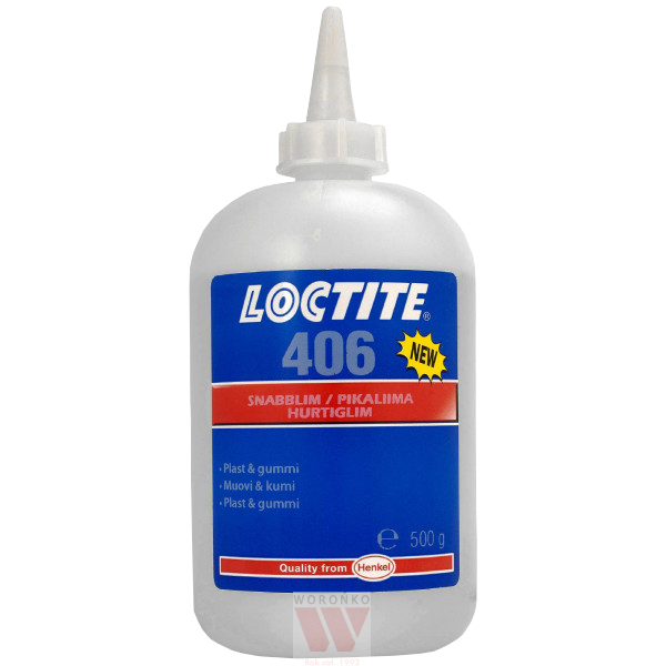 LOCTITE 406/50G - Instant Adhesive for Plastics & Rubber