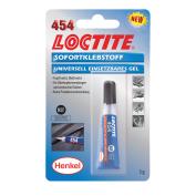 LOCTITE 454 - 3g (universal cyanoacrylate adhesive (instant), gel, colorless/transparent)