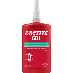 LOCTITE 601 - 250ml (anaerobic, high strength green retaining compound for cylindrical assemblies) (IDH.142728)