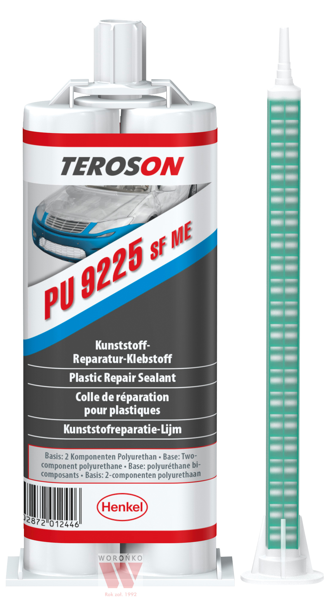 Teroson PU 9225 UF ME, colle pour plastique 50 ml