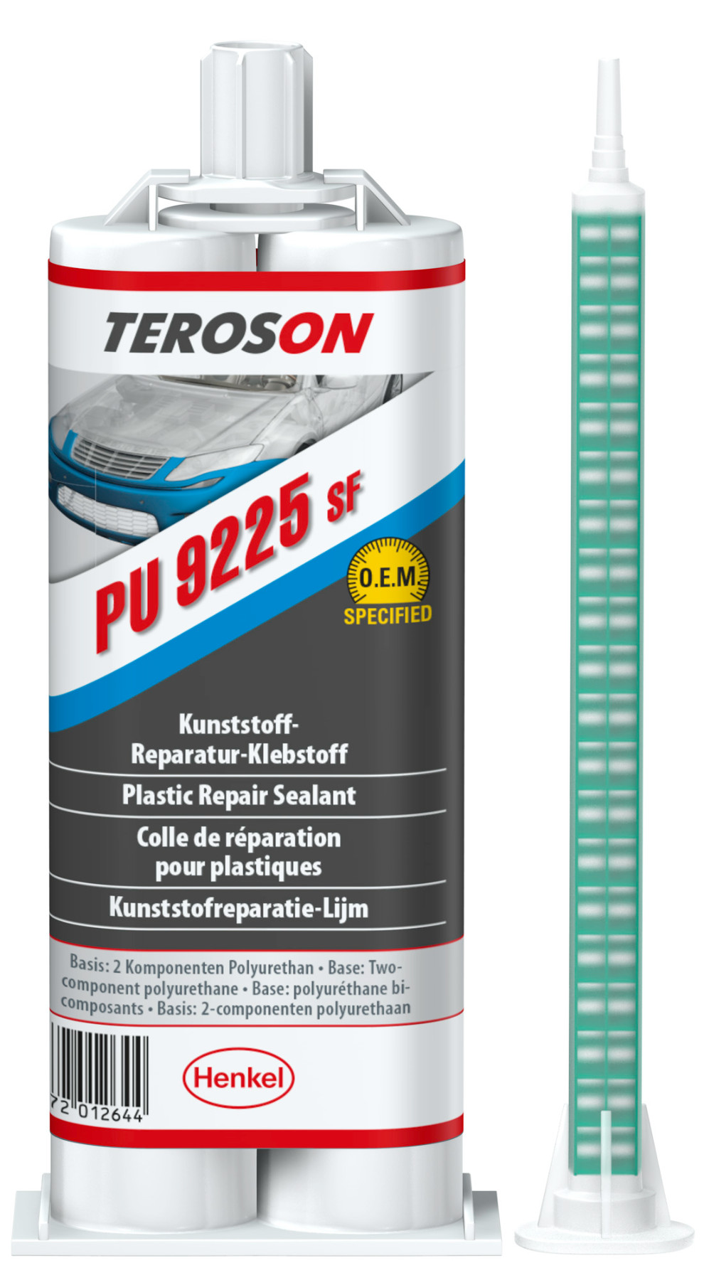 Teroson PU 9225 UF ME, colle pour plastique 50 ml