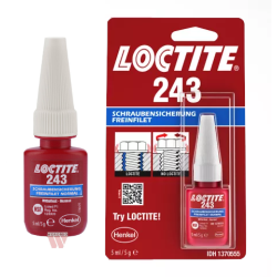 LOCTITE 243 - 5ml (anaerobic, blue, medium strength threadlocker) (IDH.1370555)