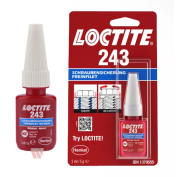 LOCTITE 243 - 5ml (anaerobic, blue, medium strength threadlocker)