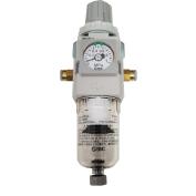 LOCTITE 97120 set (10 micron air filter + regulator with fixing clamp + gauge)