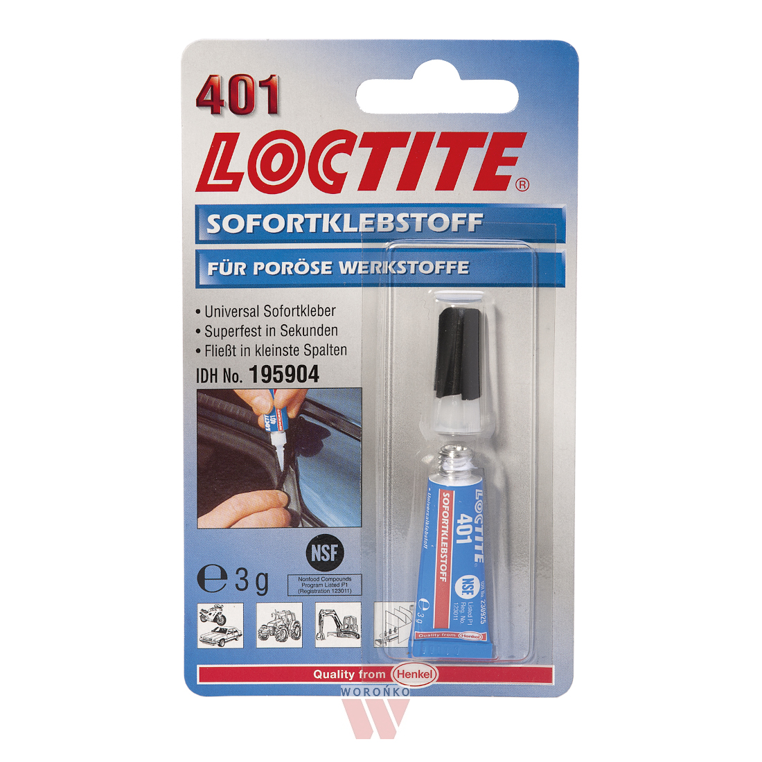 HENKEL Loctite 401- Instant Adhesive Glue
