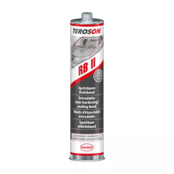 TEROSON RB II GY CR - 310ml (permanently plastic and multipurpose synthetic rubber sealant, dark-grey) (IDH.150000)