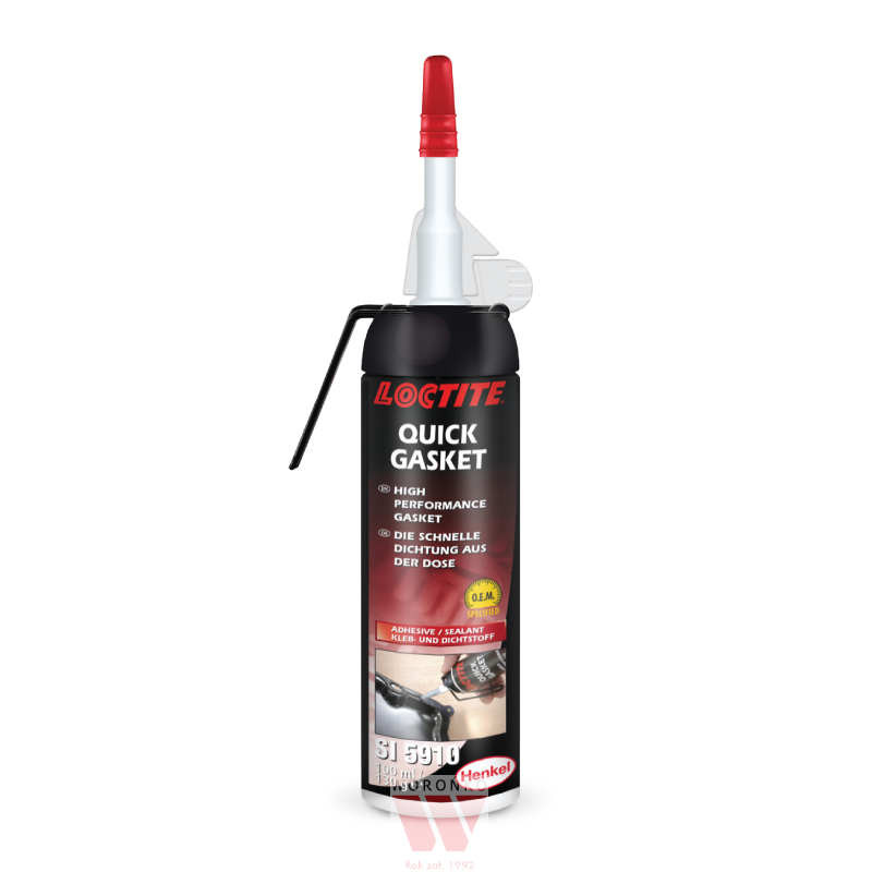 Loctite SI 5910 BK 100ml Quick Gasket oil-resistant silicone flange sealant