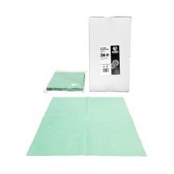 EvoWIPE 300-B1, green microfibre wipes, BOX 200 pcs (20 single packs x 10 pcs, single sheet dimension 40cm x 35cm) (E10-160)